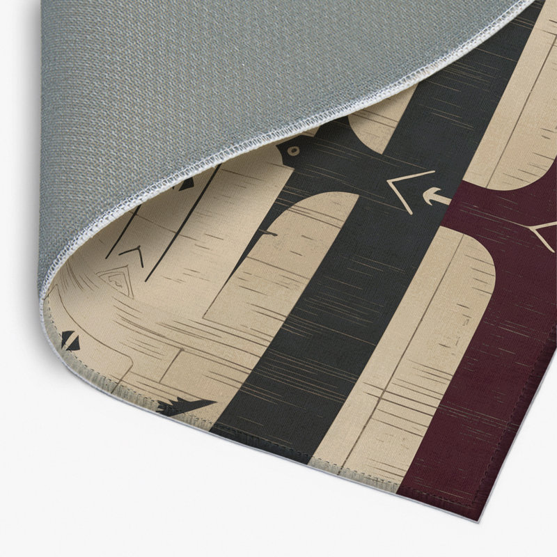 Tapis intérieur et extérieur Chateau Charm, Rectangulaire 8 pi x 10 pi