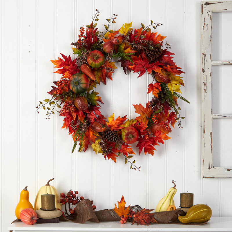 Faux 32'' Wreath