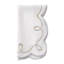 Ribbon Twirl Cotton Blend Scalloped Napkins-1816766189