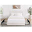Grand lit plateforme tapissier Liv