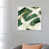 White Floater Framed