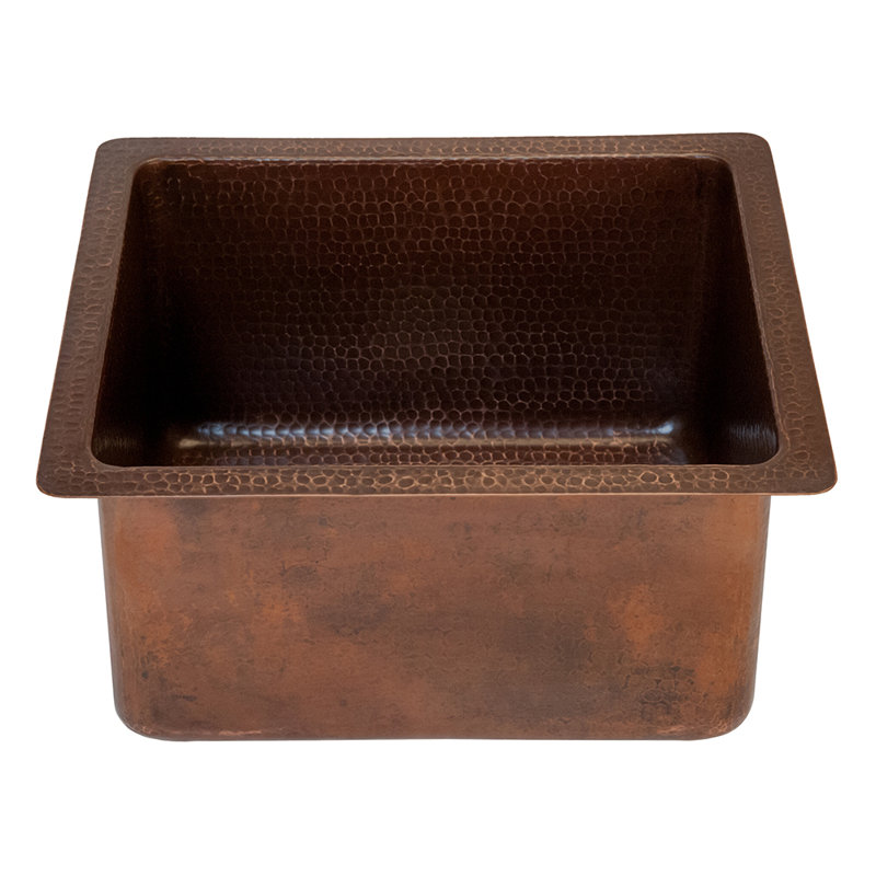 Premier Copper Products BSP5_BREC16DB-G Bar Sink And Drain Package