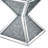 End Table, Mirrored & Faux Diamonds