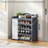 Foldable Shoe Rack For Home - Bamboo Entryway Shoe Organizer With Dust-Proof Curtain, Multi-Layer Design For Easy Storage