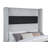 Upholstered Deluxe Fireplace High Headboard Bed-476972895-474242103