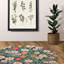 Tapis tressé fleur-1910513349