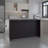 Kitchen Island Two Cabinets, Three Open Shelves-843365458