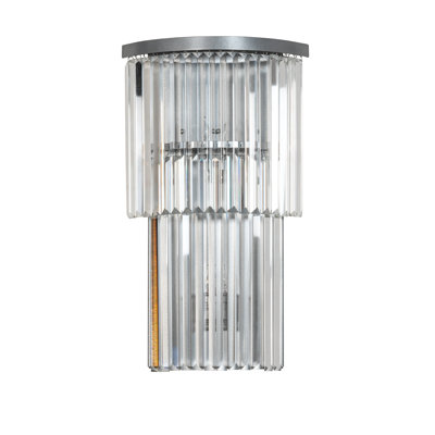 Beckam Steel Flush Mounted Sconce