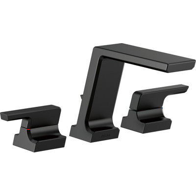 Pivotal Double Handle Deck Mounted Roman Tub Faucet Trim