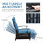 Chaise de patio inclinable avec coussins-528985589