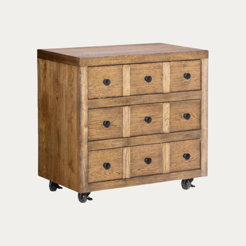 3-Drawer Nightstand