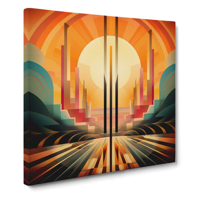 Modern Wall Art - Wrapped Canvas