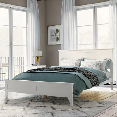 Lit plateforme double Modern