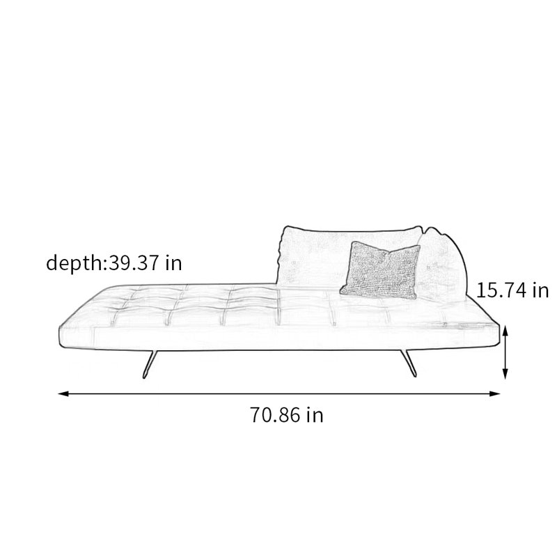 Fauteuil de loisir de luxe léger