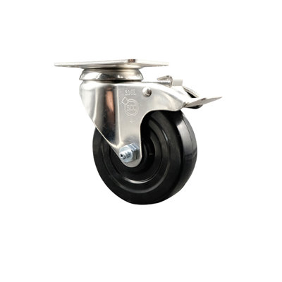 Hard Rubber Casters