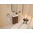 Yesena 18 " W Freestanding Standard Free Standing 1 Single Vanity Bathroom Vanity With Ceramic Top