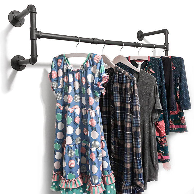 Aalyvia 39.37'' Wall Mounted Coat Rack