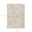 Tapis lavable intérieur / extérieur ivoire 10 'x 14' Paisley