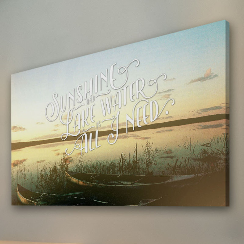 Wrapped Canvas Print, 30cm H x 45cm W x 3.81cm D