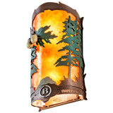 Rustic Lodge 2 - Light Flush Mounted Sconce
