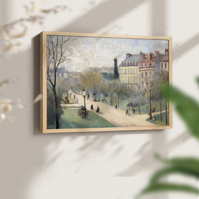 Paysage, série XXV, reproduction encadrée