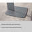 Square rock panel coffee table living room-110962302