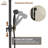 Steampunk Pressure Balanced Complete Shower System with Clawfoot Control Handle and Rough-in Valve-84091119