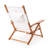 Reclining Beach Chair with Cushion-1422697570