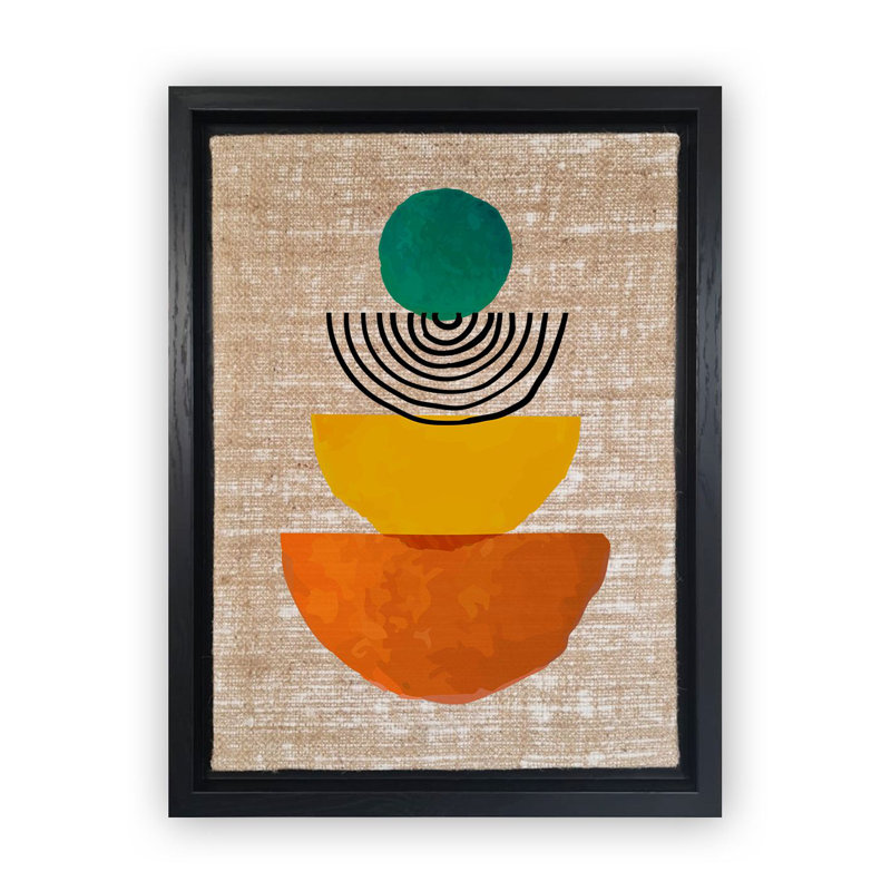 Peinture décorative sur toile, Noir