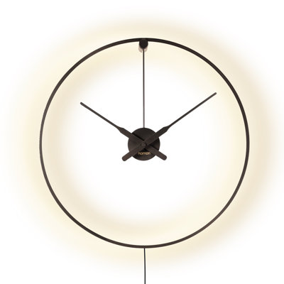 Ombra Aluminium Wall Clock