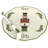 Spode – Christmas Tree – Christmas Tree Nutcracker Cheese Plate with Knife, Set of 2