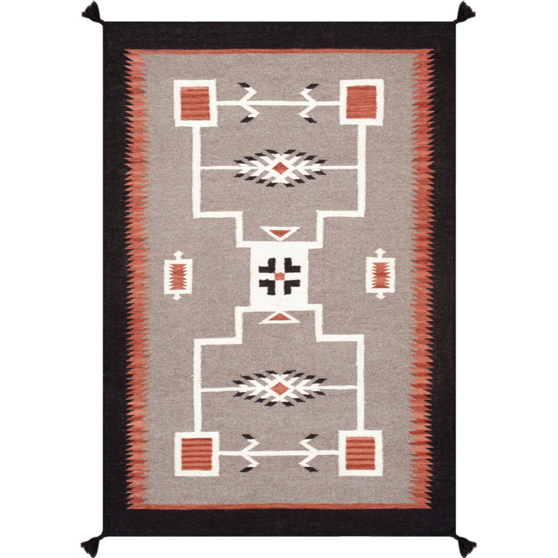 Oriental Area Rug in Mocha