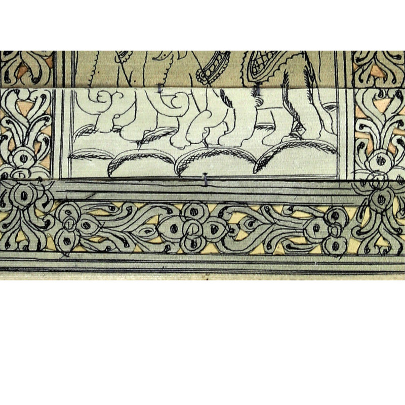 Habitat faunique | Paata, peinture de l'Orissa