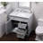 Closter Holiday 36" Single Bathroom Vanity Set-499401109