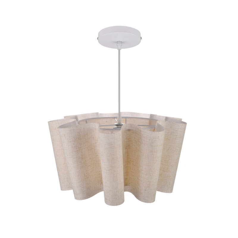 Luminaire suspendu géométrique 1 lumière, H 78 po x l 15,74 po x P 15,74 po