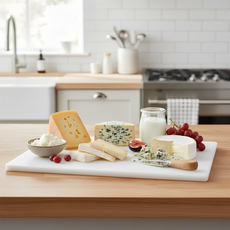 Argon Tableware Plastic Chopping Board, White