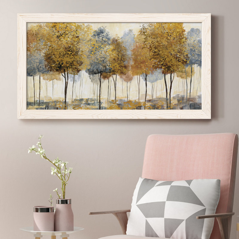 Toile encadrée de qualité supérieure prête à être accrochée, Cadre gris