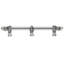 Acanthus 12 inches c.c. with 5/8 smooth center long pull Romanesque style with center brace in Antique Brass-702862816-702862818