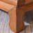 Chinese style simple semi-circular bookcase