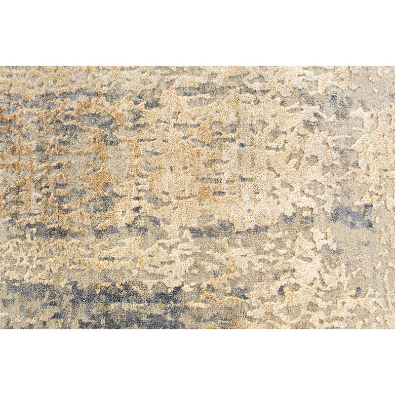 Himalayan Art Hand Knotted Abstract Area Rug, Rectangle 8' x 10'