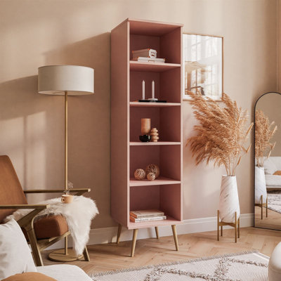 Yadira 180 cm H x 46 cm W Standard Bookcase