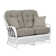 Everglade 53" Flared Arm Loveseat