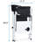 Oversized Fishing Chair With Storage Pockets & Side Table, 400lbs Weight Capacity, Black/grey, Comfortable And Lightweight Camping Padded For Outdoor Relaxation-518485566