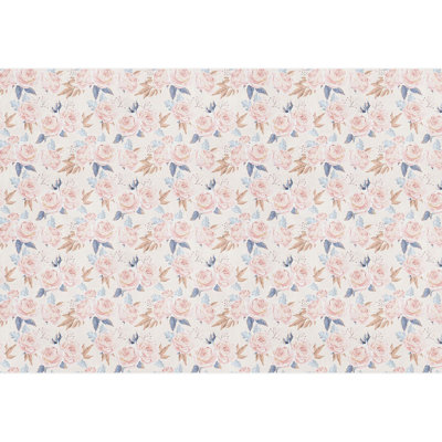 Bordure florale pelez et collez