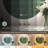 Round LED Vanity Mirror with Defogging, Bluetooth, and Dimmable Lights-316566973