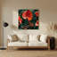 Art mural en métal Botanical Flamingo-379564975