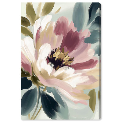 Art floral sur toile Earthy Blush Dance par Art Remedy