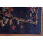 Tapis bleu marine Art Deco 9 x 12