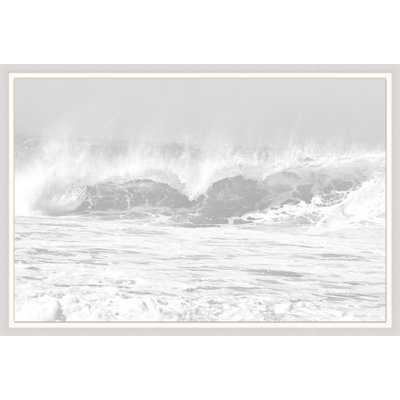 Breaking Waves 1 ', reproduction d'art graphique encadrée
