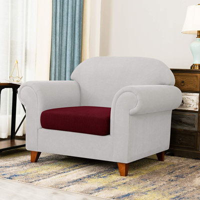 Housse pour fauteuil à coussins carrés / rectangulaires Dlerfeut